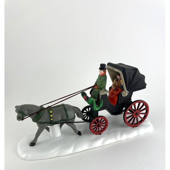 Christmas - DEPT. 56 - CENTRAL PARK CARRIAGE - Original Box - Picture 2 of 8